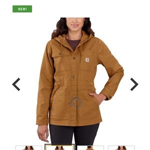 New Carhartt hooded jacket